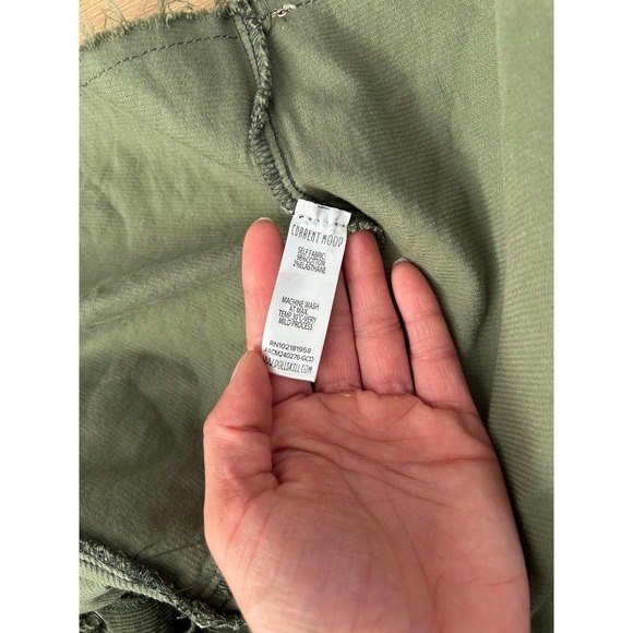 NWT Dolls Kill little miss attitude mini dress green corduroy XL lace up grunge - Picture 5 of 7